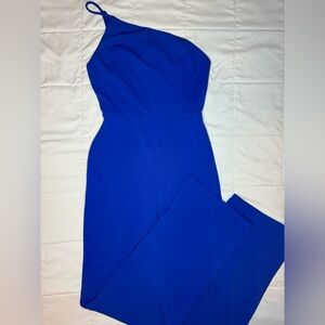 Elegant one shoulder jumpsuit